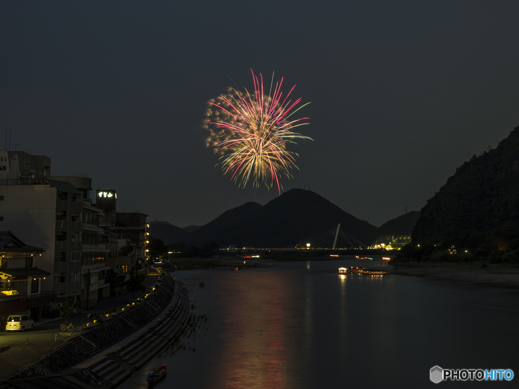 鵜飼花火