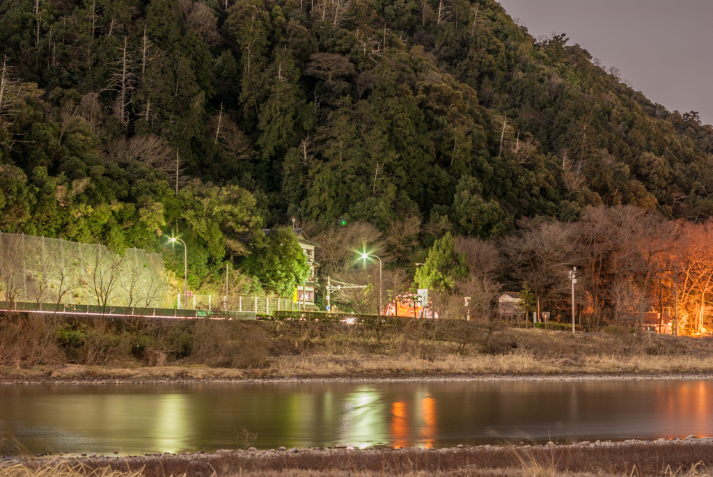 金華山トンネル東側出口付近