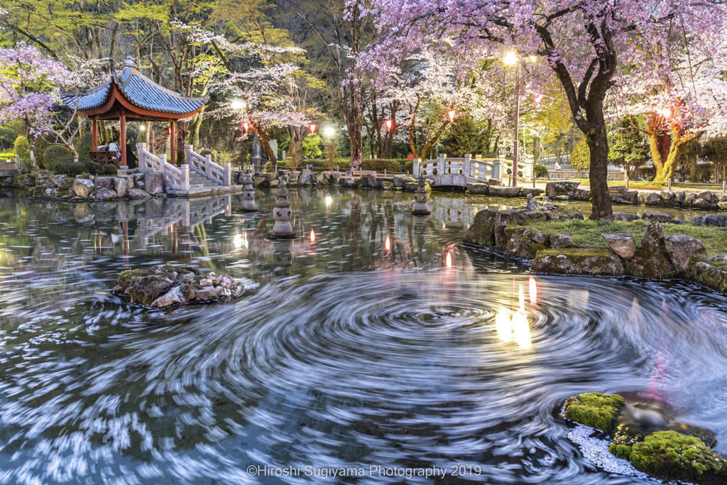 日中友好庭園（夕暮編）