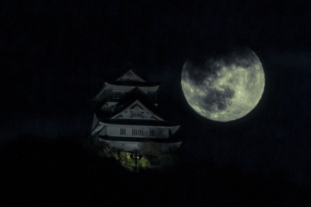 満つる月夜に国盗りの城