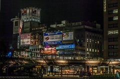 岐阜駅前周辺の夜景②