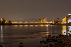 長良川にかかる長良橋