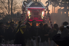 手力雄神社火祭りⅥ～日暮れ