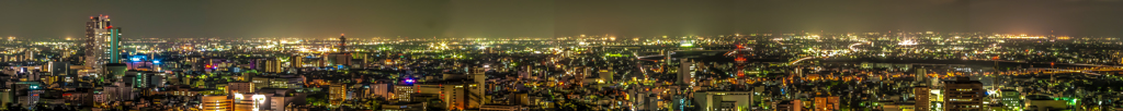 Night View of Gifu city