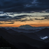 Blue in a dawn (The way of Mt.ONTAKE)