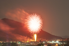 おがせ池夏まつり花火大会2013