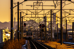 朝の風景（東向）