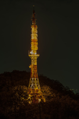 上加納山電波中継タワー