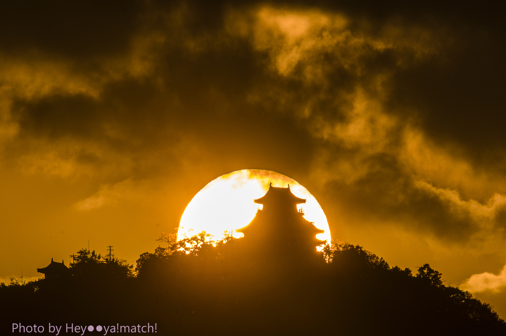 夕陽をまとう