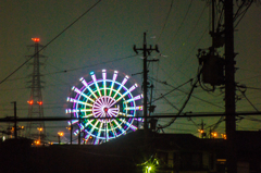 電力依存の大花火