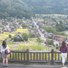 白川郷荻町展望台（コスモスの咲く季節）