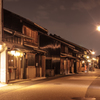 川原町の夜の街並み①