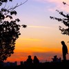 秋の夕焼け