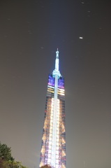 福岡タワー　星景撮影テスト