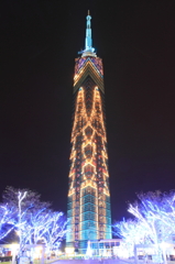 福岡タワー　クリスマスイルミネーション