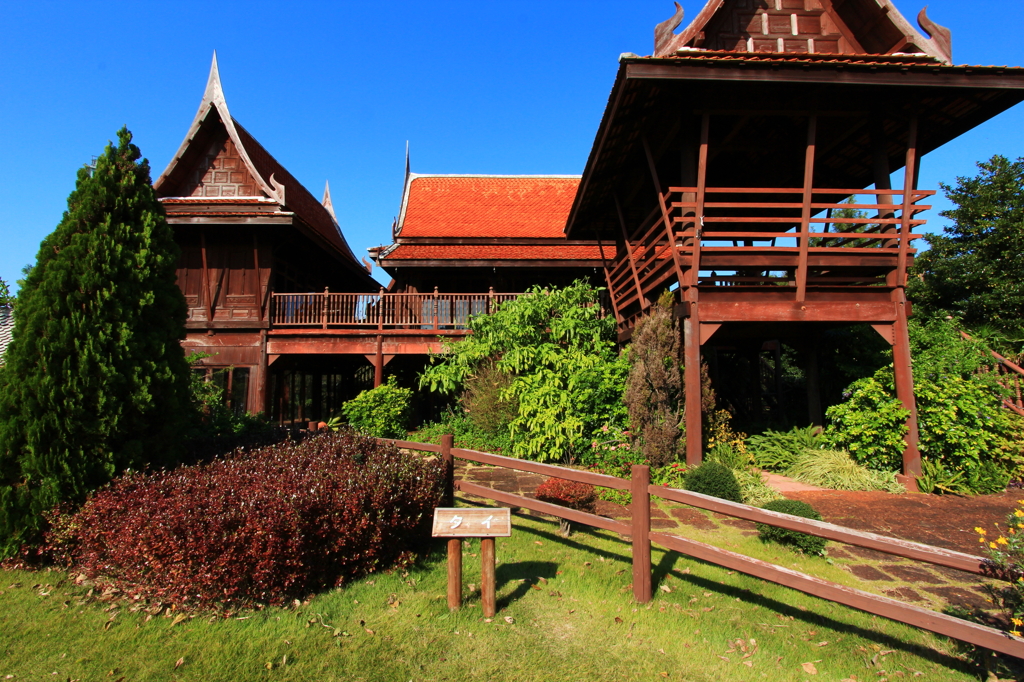 タイの庭園