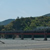 大井川を渡るSL