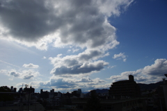 空を見ていた