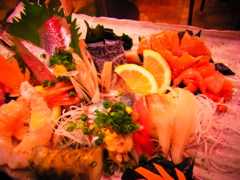 新鮮なお刺身