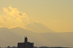 夕富士