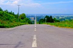 直線的道路