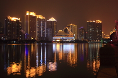 廈門（アモイ）の夜景