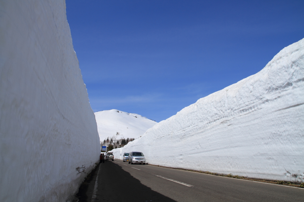 雪の回廊　八甲田