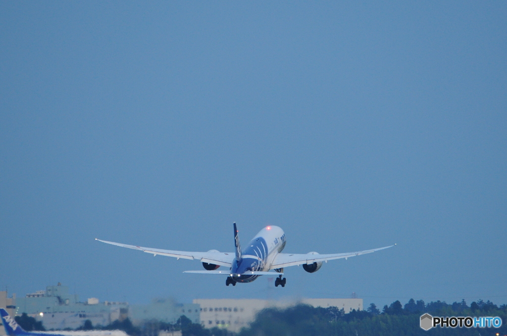 787　離陸①