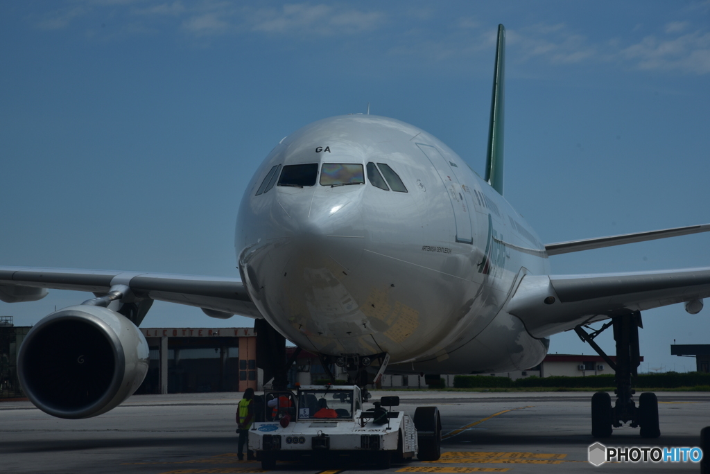 Ti voglio tanto bene Alitalia⑤　マルコポーロ空港