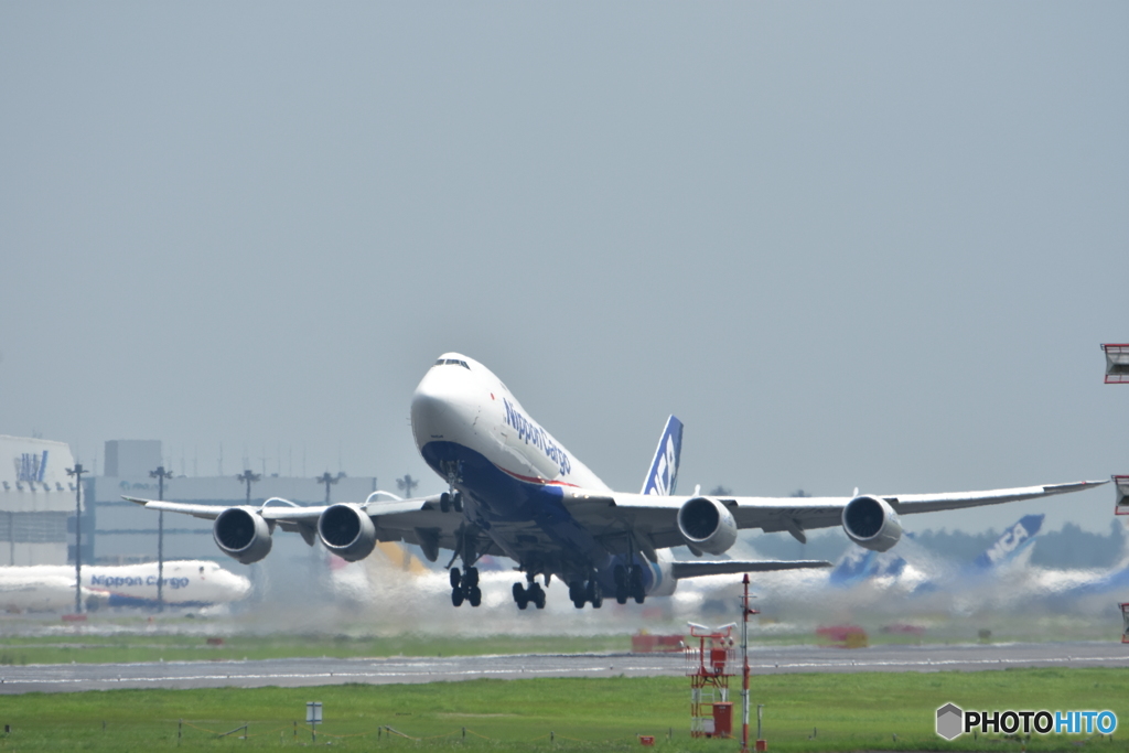 Nippon Cargo離陸　A滑走路