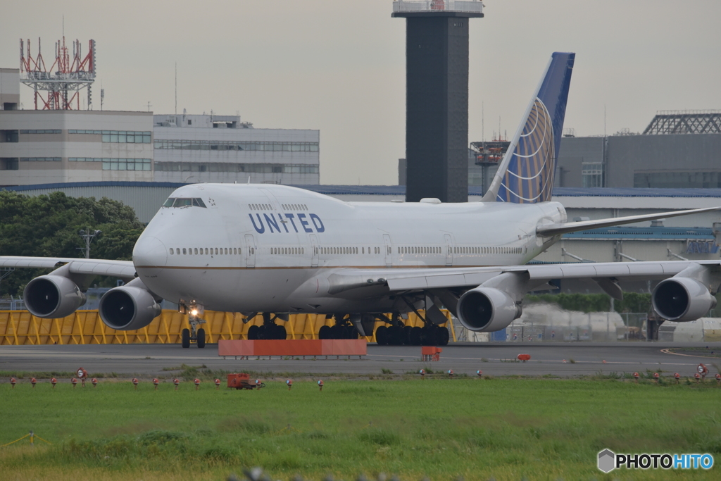 成田さくらの丘公園　B747①