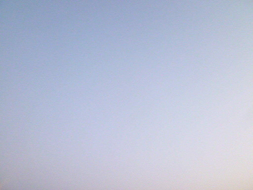黄昏の空