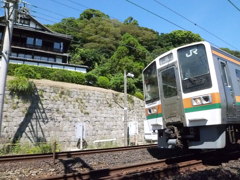 電車が通ります