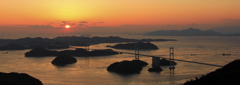 瀬戸の夕景