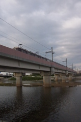 武庫川と阪急電車と・・・
