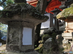 鹿の灯籠