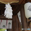 湊川神社の暖簾