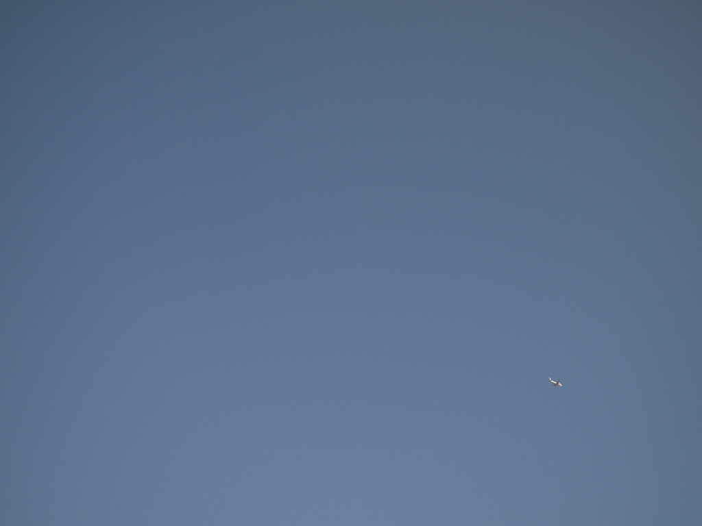 an airplane
