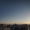 明けていく空