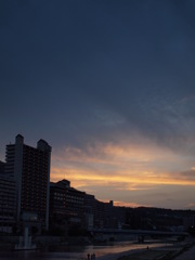 宝塚の夕景