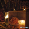 Rose & Candle