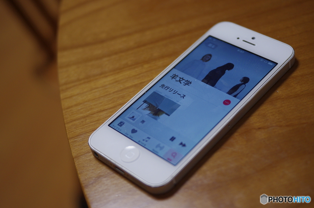 雨と音楽とiPhone