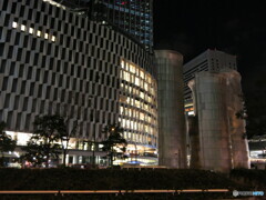 阪神百貨店と換気塔