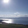 八幡山から見た夏の琵琶湖
