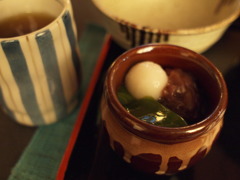 生茶ゼリィとほうじ茶