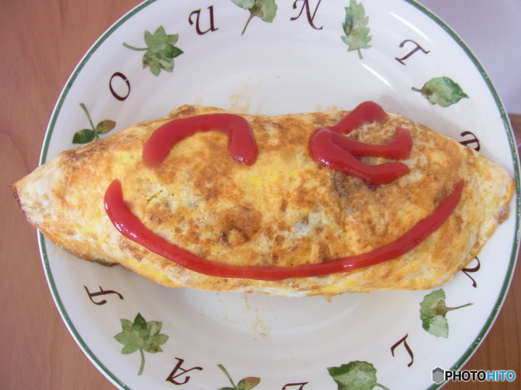 おうちでオムライス