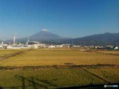 新幹線からの富士山