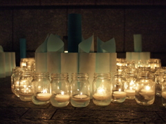 Candle & Aqua Color