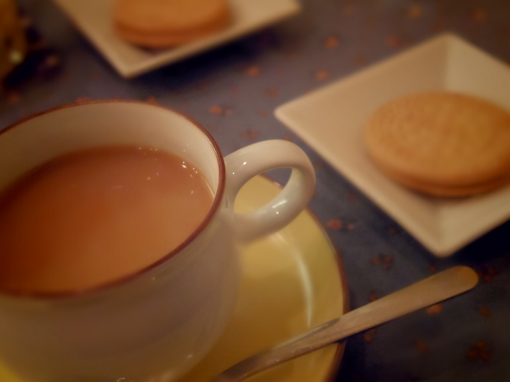 coffee and cookie