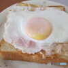ハムエッグトースト